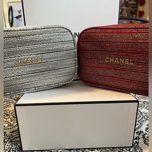CHANEL 2022 MAKEUP BAGS w/Box